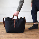 Large Waxed Canvas Tote