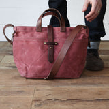 Waxed Canvas Tote without Zipper