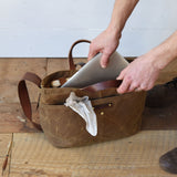 Waxed Canvas Tote without Zipper