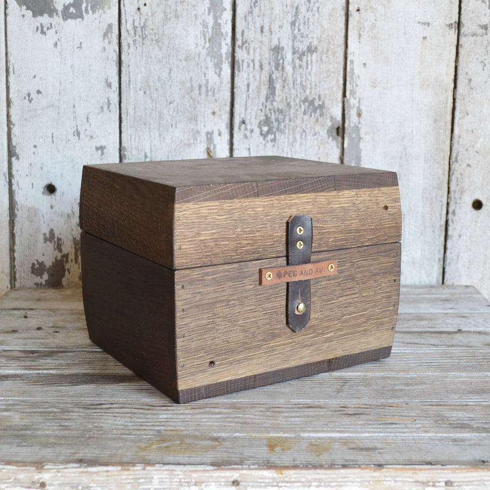 Treasure Box from Reclaimed Oak