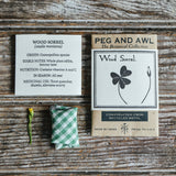 Wood Sorrel Botanical Necklace