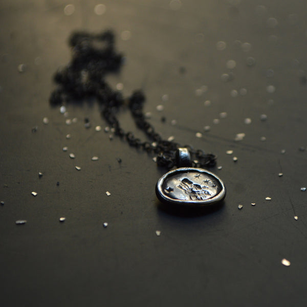 Wolf + Stars Necklace