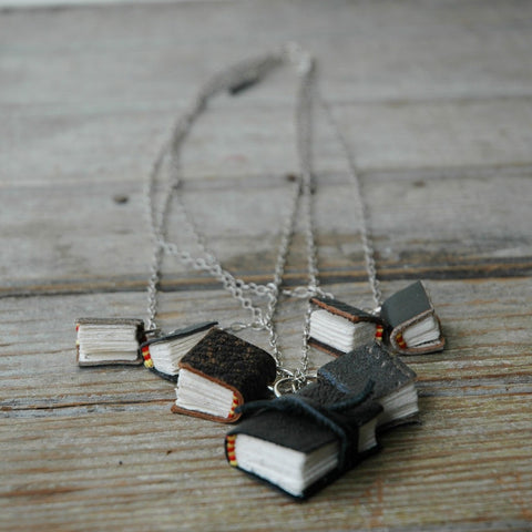Darkened Library Necklace